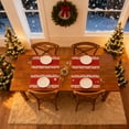 thumbnail image 5 of Eoozwa Merry Christmas Paper Place Mats 19.68x12.99in Disposable Placemat Cane Candy Decorative Paper Table Mats for Dinner Table Setting Holiday Party Supplies, 5 of 6
