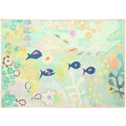 Little Blue Fish Olivia's Home Accent Washable Rug 22" x 32" PR2-EVD5000