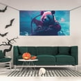 thumbnail image 2 of Lsque DJ Panda Hot Air Balloon Pattern Party Banner, Festive Banner , Holiday Celebrations and Events for Carnival Birthday Party Festival Decorations-Small, 2 of 8