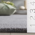 thumbnail image 6 of SAFAVIEH Himalaya Rachelle Solid Wool Area Rug, Grey, 5' x 8', 6 of 14