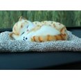 thumbnail image 1 of Adorno para coche purificador de ambientador para perro Gato bolsa de carbón de bambú color Gato naranja oso de fresa, 1 of 3