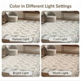 thumbnail image 7 of ODIKA 5'x7' Ultra-Soft Area Rug, Large Bound Trellis Faded Border Transitional Vintage None Washable, Bare feet friendly, Silk-Touch for Bedroom Home office, 7 of 7