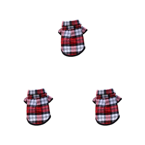 Ropa para perros sweethay Chaleco para cachorros Camisa para mascotas Rojo XS