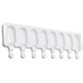 thumbnail image 3 of style2 Moldes para helados Paletas Moldes para helados de silicona Moldes para paletas de silicona: 8 moldes para helados ovalados uniformes Cocina casera Helado hecho a mano y 20, 3 of 4