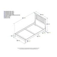 thumbnail image 3 of Nantucket Traditional Bed, Multiple Sizes, Multiple Colors, 3 of 6