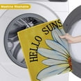 thumbnail image 5 of Summer Door Mat Hello Sunshine Floral Doormat Non Slip Spring Summer Door Mat Outdoor Entrance for Front Door, Yard, Floor, Patio, Indoor Outdoor Daisy Entrance Floor Rug 30"*17", 5 of 6