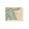 thumbnail image 4 of Historic Map - Balkan Peninsula - Schrader 1908 - 29.48 x 23 - Vintage Wall Art, 4 of 5