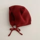 thumbnail image 5 of Gorro de ganchillo para bebé, gorro con orejas de oso bonito para niños y niñas, gorros con orejeras para otoño e invierno, gorro cálido, 5 of 5