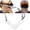 thumbnail image 1 of Peigne 1 Pce, Traceur de contour de Barbe, Gabarit de Barbe, Outil de Suivi de Rasage pour Hommes, guide de Rasage, Peigne, Tondeuse à Barbe, Tondeuse à Barbe pour Hommes, Barbe, 1 of 5