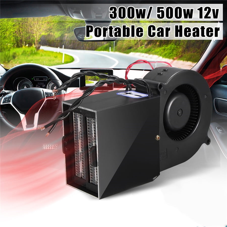 Phyun Electric 300/500W Car Heater Portable Cigarette Lighter 12V Vehicle Warmer Fan