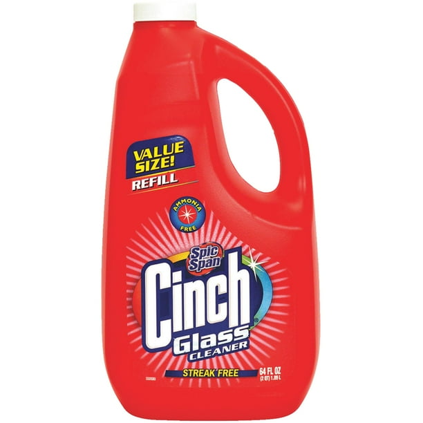 Spic And Span Cinch Glass Cleaner Refill Spray 64 Oz