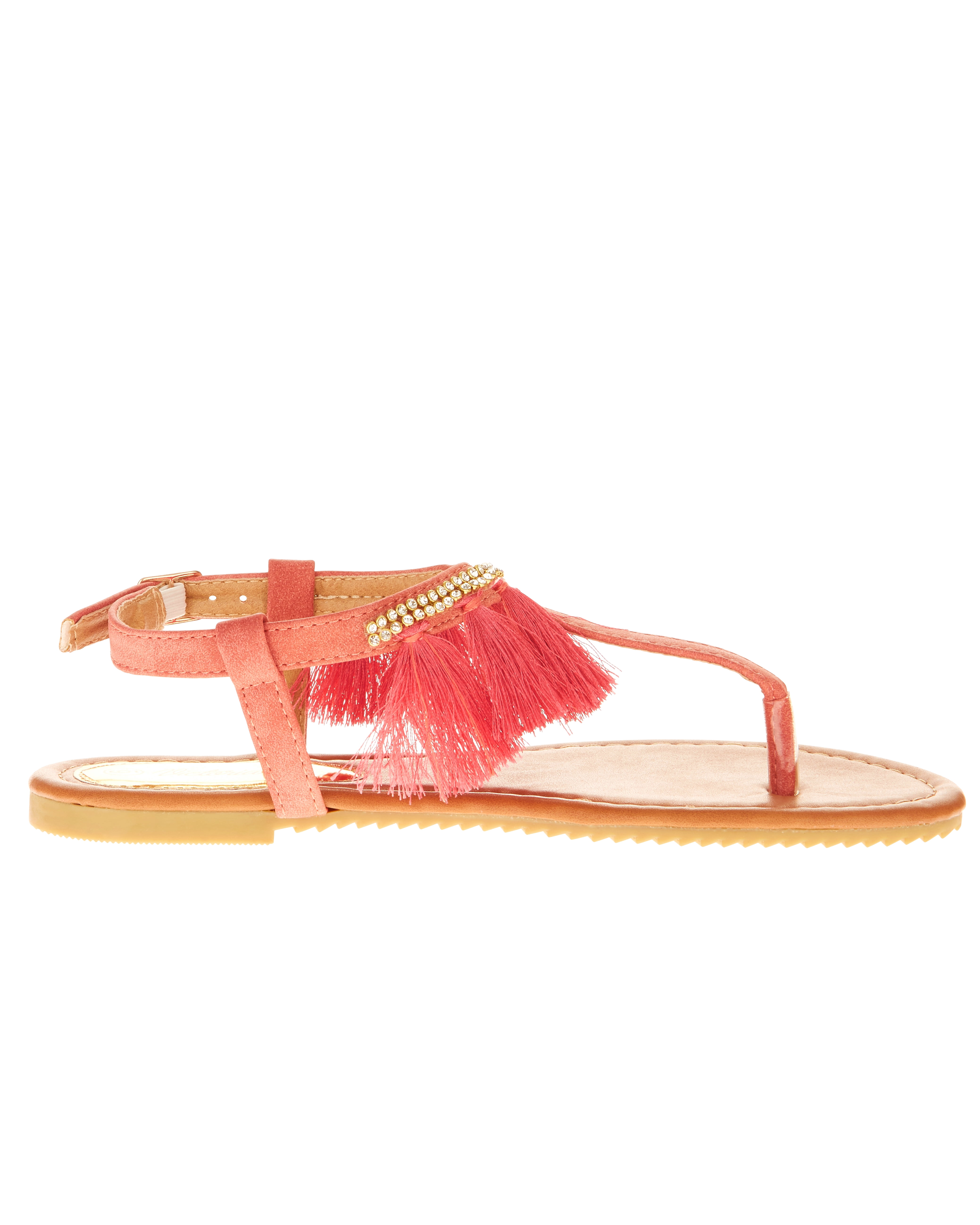Victoria K Women's Fringe Design sandals