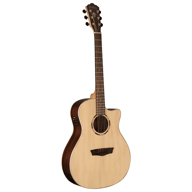 Guitarra electroacústica tamaño orquesta Washburn O20SCE