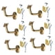 thumbnail image 3 of 6 soportes para barandilla de escalera, pasamanos fijos para escalera 6 cm x 8 cm, 3 of 9