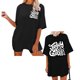 thumbnail image 1 of Fiudx Camisas de Mujer Moda Mujer Casual Cuello Redondo Impresión Blusa Manga Corta Camiseta Verano Tops, 1 of 7