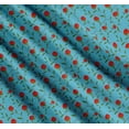 thumbnail image 3 of Soimoi Cotton Cambric Fabric Leaves & Strawberry Fruits Printed Craft Fabric by the Yard 56 Inch Wide, 3 of 7