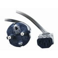 thumbnail image 4 of C2G 03138 14 AWG European Power Cord - CEE7/7 to IEC320C13, TAA Compliant, Black (8.20 Feet, 2.5 Meters), 4 of 4