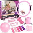 thumbnail image 1 of Pilates Kit Vanlgs 13Pcs Ring 33cm Ball 25cm Bands, 1 of 8