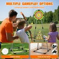 thumbnail image 5 of Huge Wave 2 pack Bow and Arrow Set for Boys, Ultimate Glow Archery & Shooting Set, with Standing Target & Quivers, Christmas Outdoor Toys Gift for Kids  Aged 6-12, 5 of 7