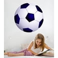 thumbnail image 2 of Wallhogs Soccer Ball I Cutout Wall Decal, 2 of 2