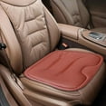 thumbnail image 6 of Leather Car Seat Cushion Universal Fit Breathable Mesh Driving Comfort Support Travel, 6 of 7