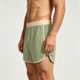 thumbnail image 7 of Asxite Plus Size Mens Pajamas Shorts Loose Breathable Solid Thin Casual Sleepwear, 7 of 7