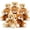 Multicolor, variant on Tezituor Bulk Teddy Bear 3 Packs Small Teddy Bear Stuffed Animals for Baby Shower
