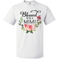 thumbnail image 3 of Inktastic Blessed to Be a Mimi with Pink Flowers T-Shirt, 3 of 5