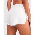 thumbnail image 3 of CRZ YOGA Running Shorts for Women 2.5" High Waisted Workout Athletic Gym Track with Liner Quick Dry, 3 of 6