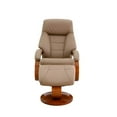 thumbnail image 5 of Relax-R™ Montreal Recliner and Ottoman in Sand Top Grain Leather, 5 of 9