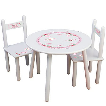 Personalized Tea Party Childrens White Table and Chair Set | Walmart Canada