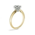 thumbnail image 2 of 2.00 Ct Round Cut Moissanite Wonderful 6-Prongs Solitaire Wedding Ring for Women Solid 14K Yellow Gold Size 5 by Diamond-Capitals, 2 of 8