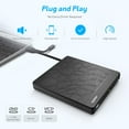 thumbnail image 2 of External DVD Drive, USB3.0 CD DVD +/-RW Burner for Laptops, Optical Drive with SD Slot, 2 of 10