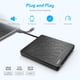 thumbnail image 2 of Apiker Unidad de DVD Externa, USB3.0 CD DVD +/-RW Laptop Writer, Unidad óptica con Ranura SD, Cable Tipo-C y Estuche de Transporte, Multifuncional, para PC Desktop Mac Book Windows 10/8/ 7 Sistema operativo Linux Ormromra HMKY451, 2 of 8
