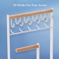 thumbnail image 3 of Organizador de Joyas ProCase Soporte para Collares de 4 Niveles Blanco 20x10x34 cm, 3 of 8