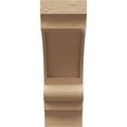 thumbnail image 2 of 5"W x 10"D x 15"H Classic Diane Rough Cedar Woodgrain TimberThane Corbel, Primed Tan, 2 of 6