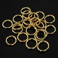 thumbnail image 1 of 80 piezas de anillos de pinza para el cabello, decoraciones, accesorios para diadema con lazo para el cabello trenzado (dorado), 1 of 5