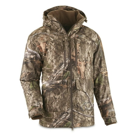Guide Gear Men s Guide Dry Steadfast Insulated Parka Mossy Oak Country DNA XL