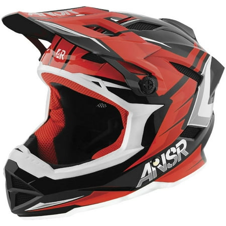 Answer Racing A15 BMX Faze Helmet Red/Black Sm 