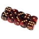 thumbnail image 4 of 10 piezas de dados de 6 caras, dados de resina D6 para juegos de , juegos de , juegos de , juegos de , 10 colores a elegir colorete+negro Hugo Dados de seis caras de 16 mm, 4 of 8