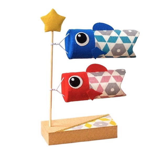 Drapeau en Soie Fait Main de Dragon et Tigre de Kyoto Fabriqué au Japon pour Décoration Cadeau Carpe Koi