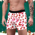 thumbnail image 6 of TAIAOJING Men's Tag-Free Boxer Shorts Flat Slim Long Breathable Christmas Pants Men's underwear, 6 of 6