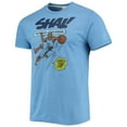 thumbnail image 2 of Men's Homage Shai Gilgeous-Alexander Light Blue Oklahoma City Thunder Comic Book Player Tri-Blend T-Shirt, 2 of 3