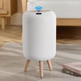 thumbnail image 3 of 3 Gallon/11 Liter Intelligent Sensor Trash Bin, Bathroom Trash Can, Detachable Elevated Design, Odor-Proof Lid, Quiet Switch, Plastic Trash Bin Suitable for Kitchen, Bathroomf, 3 of 12