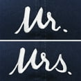 thumbnail image 4 of DALIX Mr and Mrs Baseball Cap Matching Couples Hat Set in Navy Blue, 4 of 7