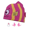 thumbnail image 6 of Ardorlove Toddler Baby Girls Boys Cartoon Fish Swim Caps With Nose Clip and Ear Plug, Kids Elastic Swimming Hats Waterproof Stretchy Swim Bathing Caps Keep Hair Clean Dry 1-5T, 6 of 6