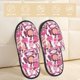 thumbnail image 2 of Balery Cute Girl Pantuflas de Casa de Felpa Silenciosas con Diseño Estampado, Zapatillas Cómodas Antideslizantes de Algodón para Interior-Large, 2 of 8