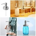 thumbnail image 3 of 2Pcs Soap Dispenser Lid,Stainless Steel Hand Soap Pump For Lotion Liquid,Dish Soap,Replaceable Rustic Kitchen Farmhouse Decor Accessories Sets (2 Packs/ 480Ml) Mason Jar Soap Dispenser Pump, 3 of 6