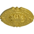 thumbnail image 3 of Ekena Millwork 16 3/8"OD x 1 3/4"P Southampton Ceiling Medallion (Fits Canopies up to 2 3/4"), Hand-Painted Rich Gold, 3 of 6