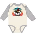 thumbnail image 3 of Inktastic Noodle Bowl Japanese Cute Ramen Kawaii Boys or Girls Long Sleeve Baby Bodysuit, 3 of 5